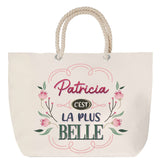 Sac Fête des Mères Mamie Famille Idée Cadeau anniversaire Noël Travail Boulot Métier Départ Retraite Collègue Femme cabas shopping plage