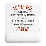 Tapis de souris ergonomique avec repose-poignet, accessoire bureau pour femme et homme, fête des pères, cadeau pas cher, idée cadeau fête des mères, secret santa, départ à la retraite, télétravail et gaming