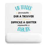 Tapis de souris ergonomique avec repose-poignet, accessoire bureau pour femme et homme, fête des pères, cadeau pas cher, idée cadeau fête des mères, secret santa, départ à la retraite, télétravail et gaming
