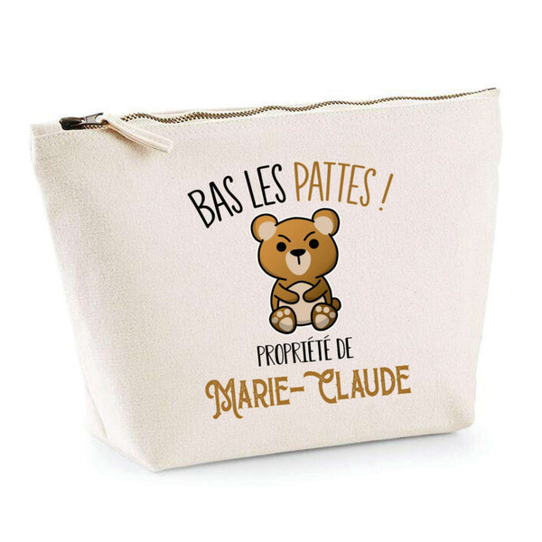 Trousse pochette de rangement maquillage Fête des Mères Mamie Famille Idée Cadeau anniversaire Noël Travail Boulot Métier Départ Retraite Collègue Femme