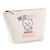 Trousse pochette de rangement maquillage Fête des Mères Mamie Famille Idée Cadeau anniversaire Noël Travail Boulot Métier Départ Retraite Collègue Femme