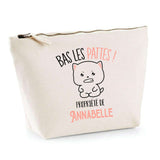 Trousse pochette de rangement maquillage Fête des Mères Mamie Famille Idée Cadeau anniversaire Noël Travail Boulot Métier Départ Retraite Collègue Femme