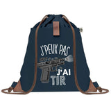 sac a dos bleu coton recycle avec pochette idee cadeau originale pour collegue ami prof ou membre de la famille cadeau mixte noel anniversaire secret santa ou depart au travail sac leger pratique et ecologique design breton moderne
