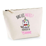 Trousse pochette de rangement maquillage Fête des Mères Mamie Famille Idée Cadeau anniversaire Noël Travail Boulot Métier Départ Retraite Collègue Femme