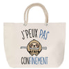 Sac Fête des Mères Mamie Famille Idée Cadeau anniversaire Noël Travail Boulot Métier Départ Retraite Collègue Femme cabas shopping plage