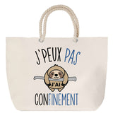 Sac Fête des Mères Mamie Famille Idée Cadeau anniversaire Noël Travail Boulot Métier Départ Retraite Collègue Femme cabas shopping plage