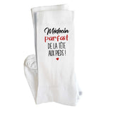 Chaussettes originales en coton, idée cadeau drôle tendance mère maman papa père mamie papi anniversaire noel 