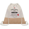 Sac Fête des Pères Papi Papa Cadeau anniversaire Noël Travail Boulot Métier Départ Retraite Collègue Homme cabas shopping plage
