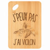 Planche bambou gravée personnalisée femme idée cadeau Fête des Mères apéro 30×20 prénom cuisine plateau fromage anniversaire noel maman mamie