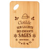 Planche à découper cadeau Noël famille amis papa maman mamie papi, idée cadeau apéro et cuisine, Secret Santa