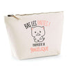Trousse pochette de rangement maquillage Fête des Mères Mamie Famille Idée Cadeau anniversaire Noël Travail Boulot Métier Départ Retraite Collègue Femme