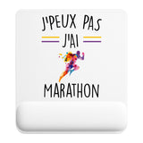 Tapis de souris ergonomique avec repose-poignet, accessoire bureau pour femme et homme, fête des pères, cadeau pas cher, idée cadeau fête des mères, secret santa, départ à la retraite, télétravail et gaming