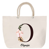 Sac Fête des Mères Mamie Famille Idée Cadeau anniversaire Noël Travail Boulot Métier Départ Retraite Collègue Femme cabas shopping plage