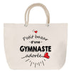 Sac Fête des Mères Mamie Famille Idée Cadeau anniversaire Noël Travail Boulot Métier Départ Retraite Collègue Femme cabas shopping plage