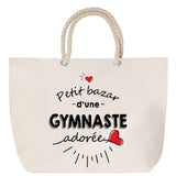 Sac Fête des Mères Mamie Famille Idée Cadeau anniversaire Noël Travail Boulot Métier Départ Retraite Collègue Femme cabas shopping plage
