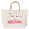 Sac Fête des Mères Mamie Famille Idée Cadeau anniversaire Noël Travail Boulot Métier Départ Retraite Collègue Femme cabas shopping plage