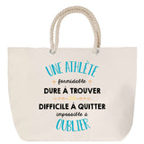 Sac Fête des Mères Mamie Famille Idée Cadeau anniversaire Noël Travail Boulot Métier Départ Retraite Collègue Femme cabas shopping plage