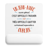 Tapis de souris ergonomique avec repose-poignet, accessoire bureau pour femme et homme, fête des pères, cadeau pas cher, idée cadeau fête des mères, secret santa, départ à la retraite, télétravail et gaming