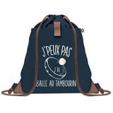 sac a dos bleu coton recycle avec pochette idee cadeau originale pour collegue ami prof ou membre de la famille cadeau mixte noel anniversaire secret santa ou depart au travail sac leger pratique et ecologique design breton moderne
