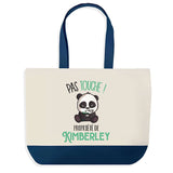 Sac de shopping bleu Kimberley Pas Touche Panda
