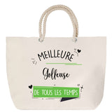 Sac Fête des Mères Mamie Famille Idée Cadeau anniversaire Noël Travail Boulot Métier Départ Retraite Collègue Femme cabas shopping plage
