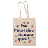 Sac Tote Bag Fête des Mères Fêtes des Pères Mamie Papi Famille Idée Cadeau anniversaire Noël Travail Boulot Métier Départ Retraite Collègue Femme Homme