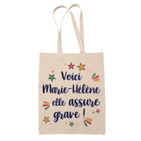Sac Tote Bag Fête des Mères Fêtes des Pères Mamie Papi Famille Idée Cadeau anniversaire Noël Travail Boulot Métier Départ Retraite Collègue Femme Homme