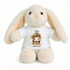 Doudou Bébé Lapin Mia Bouille Hérisson Gaze de Coton Cadeau Baby Shower