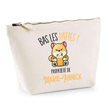 Trousse pochette de rangement maquillage Fête des Mères Mamie Famille Idée Cadeau anniversaire Noël Travail Boulot Métier Départ Retraite Collègue Femme