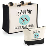 Cabas homme ou femme sac plage ou shopping tote bag pochette trousse Idée cadeau original pour anniversaire Noël travail départ retraite collègue famille fete des mères fetes des pères papa maman mamie papi