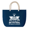 Sac de plage Bleu anse corde Futsal Légende Humour Geek