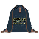 sac a dos bleu coton recycle avec pochette idee cadeau originale pour collegue ami prof ou membre de la famille cadeau mixte noel anniversaire secret santa ou depart au travail sac leger pratique et ecologique design breton moderne
