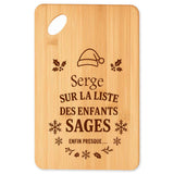 Planche à découper cadeau Noël famille amis papa maman mamie papi, idée cadeau apéro et cuisine, Secret Santa