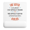 Tapis de souris ergonomique avec repose-poignet, accessoire bureau pour femme et homme, fête des pères, cadeau pas cher, idée cadeau fête des mères, secret santa, départ à la retraite, télétravail et gaming