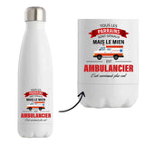 idée cadeau papa fête des pères prénom secret santa anniversaire homme noel gourde écologique métier départ retraite annonce