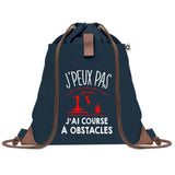 sac a dos bleu coton recycle avec pochette idee cadeau originale pour collegue ami prof ou membre de la famille cadeau mixte noel anniversaire secret santa ou depart au travail sac leger pratique et ecologique design breton moderne