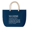 Sac de plage Bleu anse corde Maxime Définition Homme