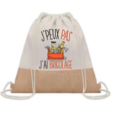 Sac Fête des Mères Mamie Cadeau anniversaire Noël Travail Métier Départ Retraite Collègue Femme Homme Fête des Pères Papa Maman Papi cabas shopping plage
