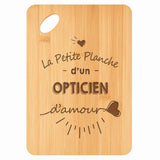 Planche bambou gravée personnalisée homme idée cadeau Fête des Pères apéro 30×20 prénom cuisine plateau fromage anniversaire noel papa papi 