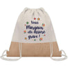 Sac Fête des Mères Mamie Famille Idée Cadeau anniversaire Noël Travail Boulot Métier Départ Retraite Collègue Femme cabas shopping plage