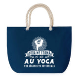 Sac de plage Bleu anse corde Yoga Légende Humour Geek