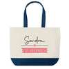 Sac de shopping bleu Sandra en Vacances