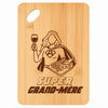 Planche bambou gravée personnalisée femme idée cadeau Fête des Mères apéro 30×20 prénom cuisine plateau fromage anniversaire noel maman mamie