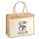 Sac Fête des Mères Mamie MAman Soeur Femme Famille Idée Cadeau anniversaire Noël Travail Boulot Métier Départ Retraite Collègue Femme cabas shopping plage