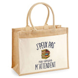 Sac Fête des Mères Mamie Famille Idée Cadeau anniversaire Noël Travail Boulot Métier Départ Retraite Collègue Femme cabas shopping plage Homme Papa Papi Pères Frère