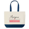 Sac de shopping bleu Margaux en Vacances
