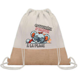 Sac Fête des Mères Mamie Maman Cadeau anniversaire Noël Travail Métier Départ Retraite Collègue Femme cabas shopping plage