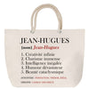 Sac Fête des Mères Mamie Famille Idée Cadeau anniversaire Noël Travail Boulot Métier Départ Retraite Collègue Femme cabas shopping plage