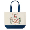 Sac Fête des Mères Mamie Famille Idée Cadeau anniversaire Noël Travail Boulot Métier Départ Retraite Collègue Femme cabas shopping plage