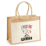 Sac Fête des Mères Mamie Famille Idée Cadeau anniversaire Noël Travail Boulot Métier Départ Retraite Collègue Femme cabas shopping plage Homme Papa Papi Pères Frère